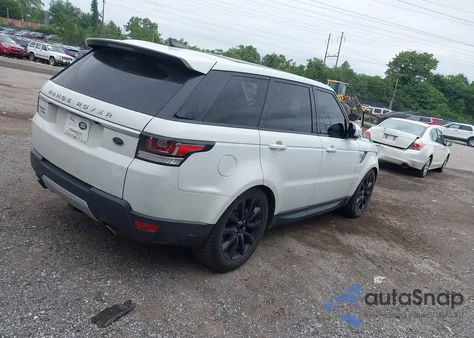 2017 Land Rover Range Rover Sport 3.0L V6 Supercharged Hse из США, поврежденный, VIN SALWR2FV3HA163464